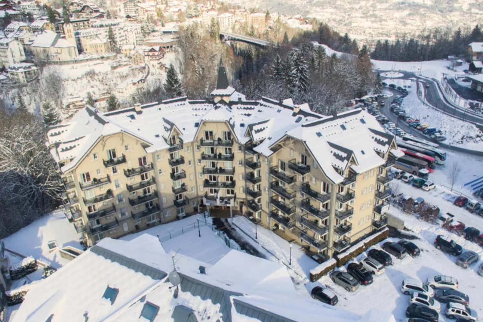 Résidence Le Grand Panorama-Salle à manger