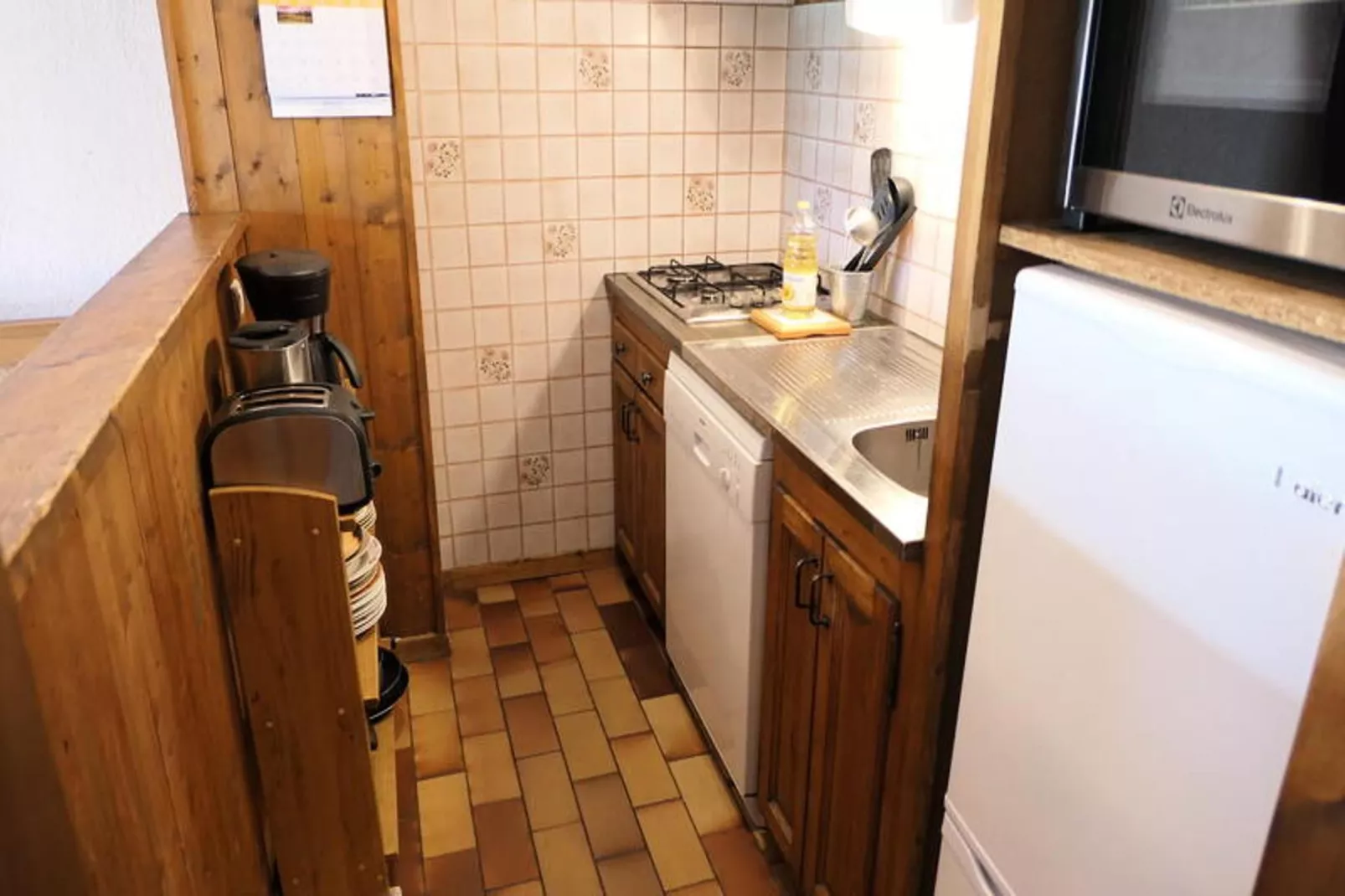 Résidence La Gelinotte-Küche