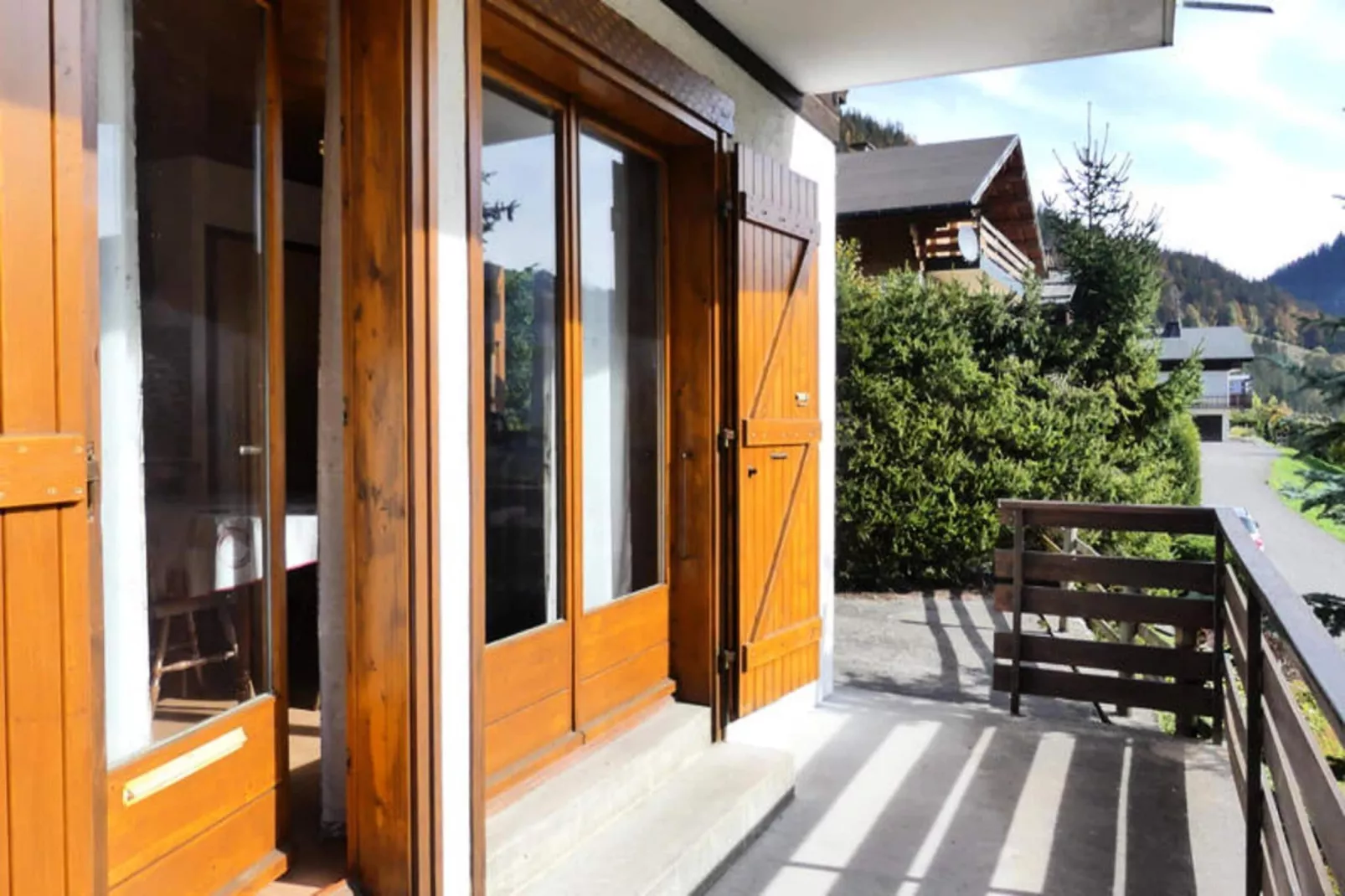 Chalets à La Clusaz-Terrasse / balcon