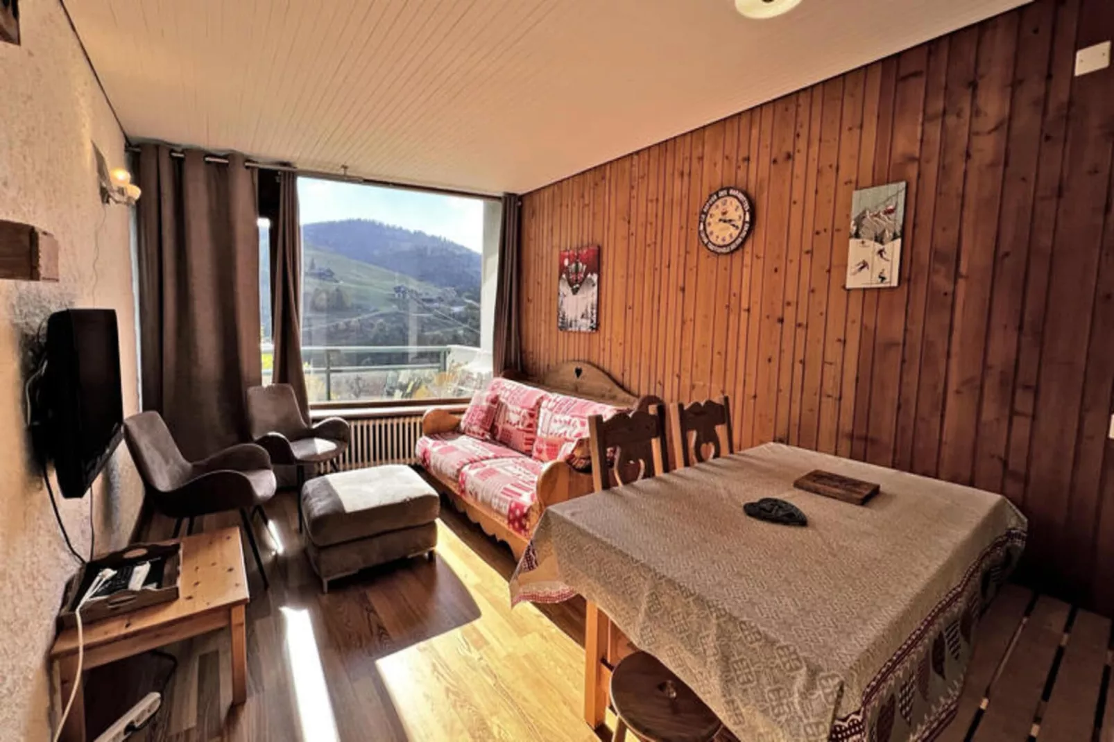 Appartements à La Clusaz - Außenbereich Winter