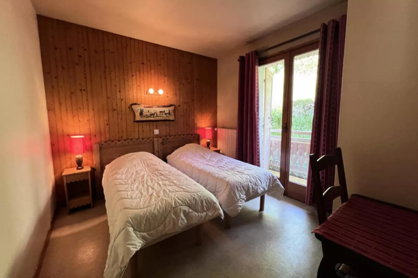 Appartements à La Clusaz-Chambre