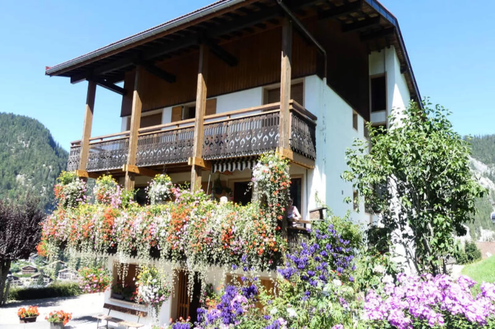 Appartements à La Clusaz-Außenbereich Sommer