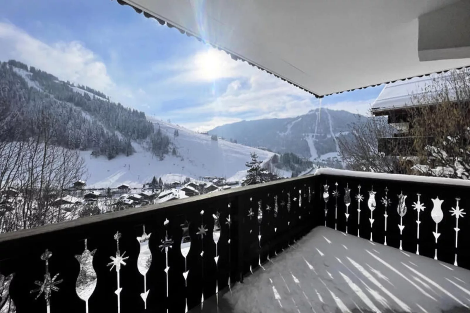 Appartements à La Clusaz-Terrace balcony