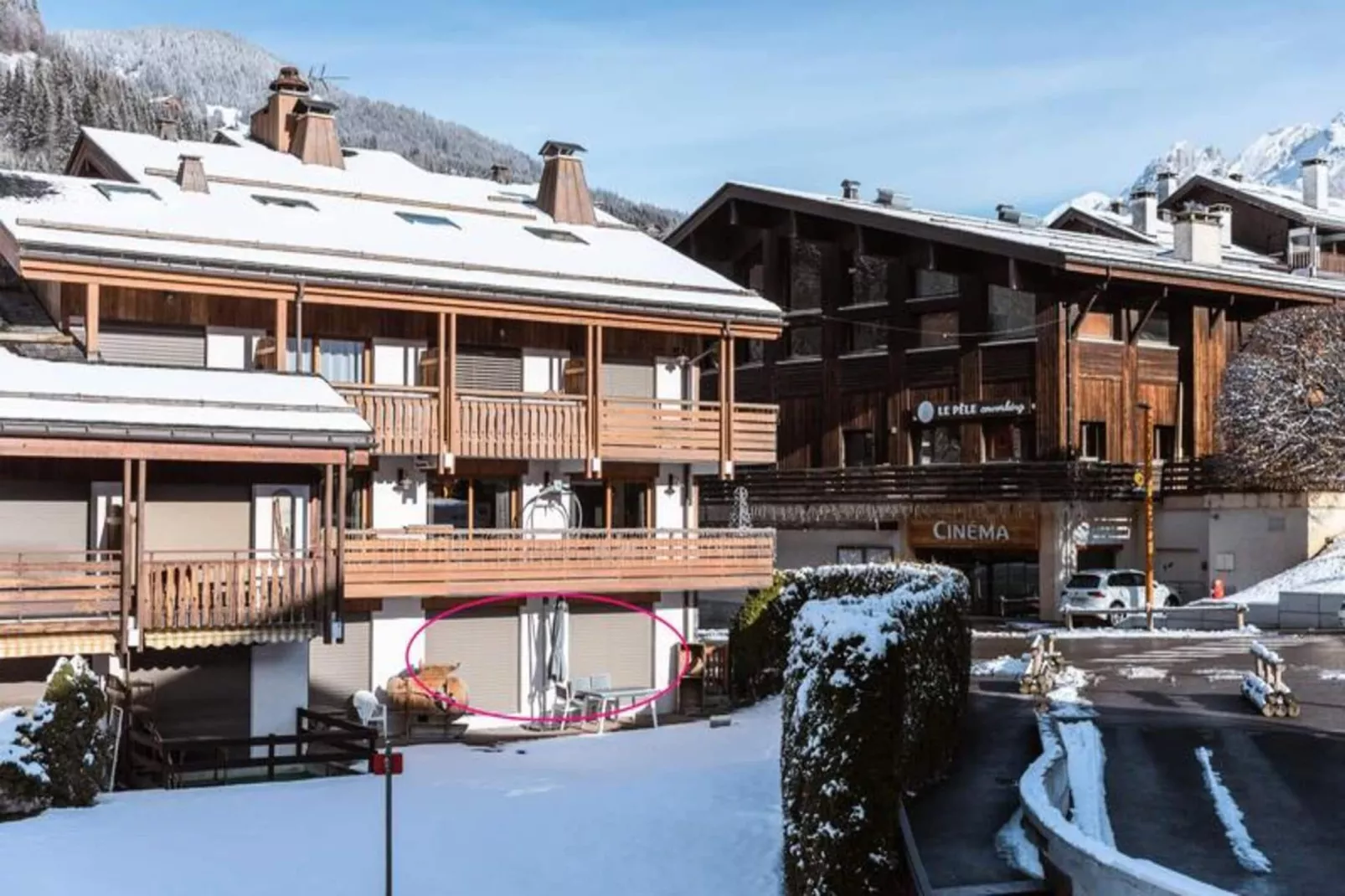 Residence Du Centre D-Außenbereich Winter