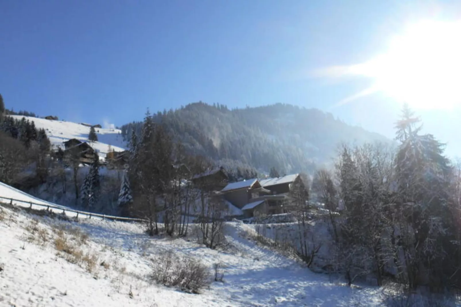 Résidence L'o Rouge-Außenbereich Winter