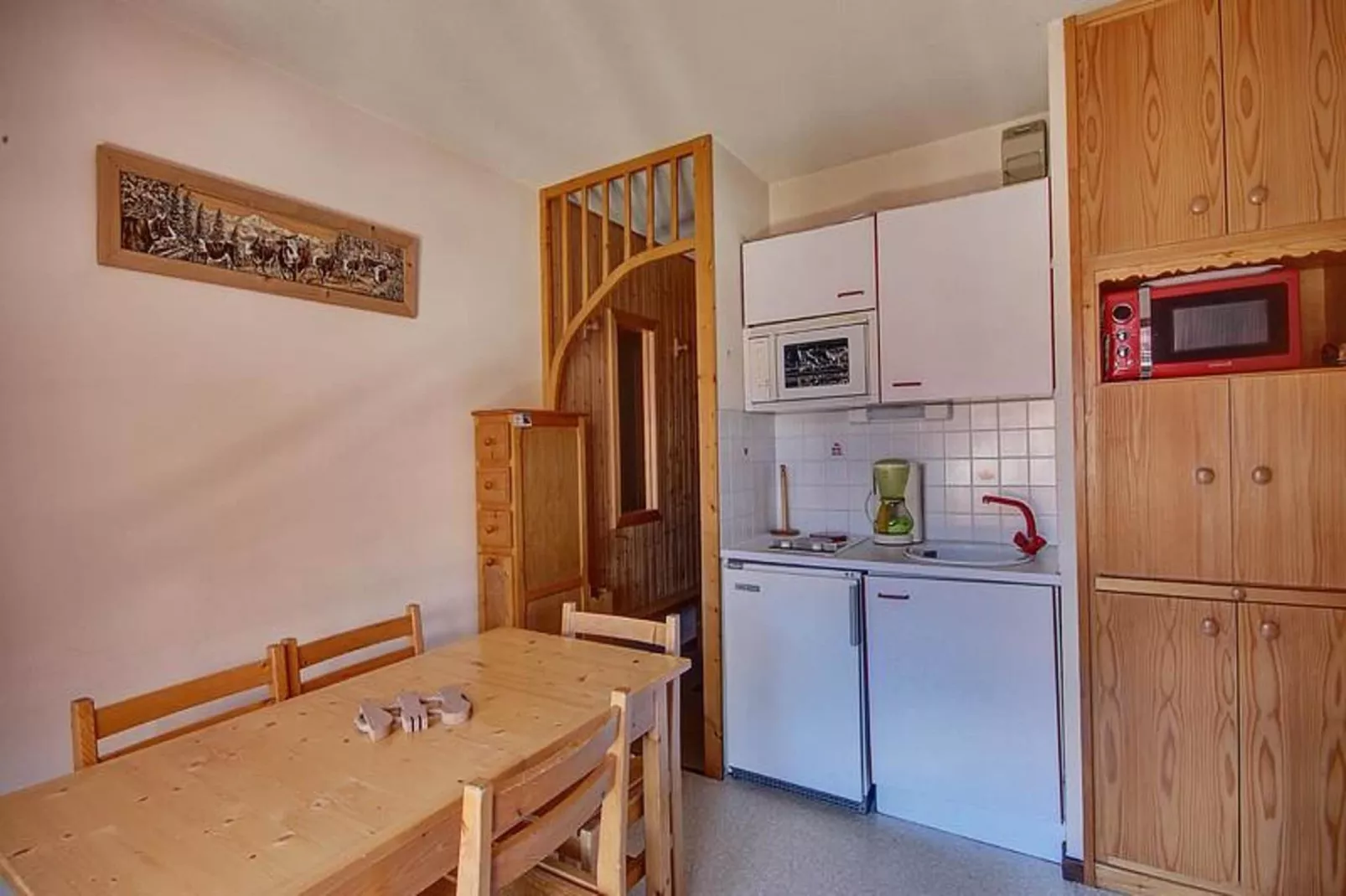 Appartements à Montriond-Esszimmer