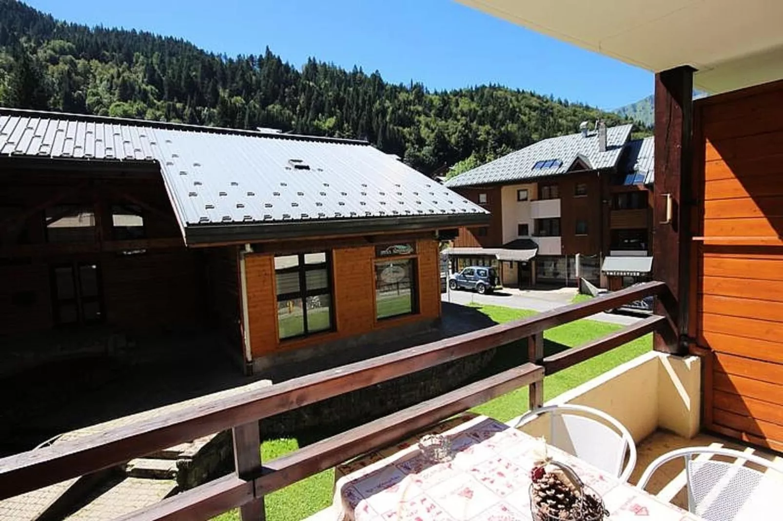 Studio à Saint Jean d'Aulps-Terrace balcony