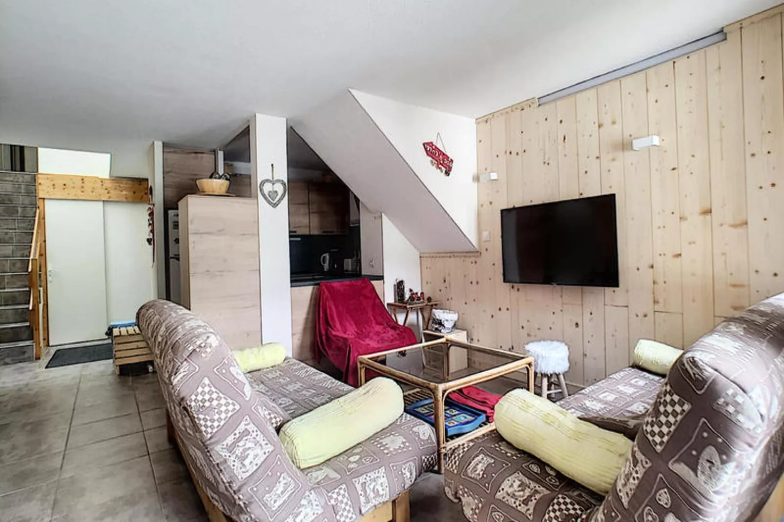 Appartements à Saint Jean d'Aulps-Wohnzimmer