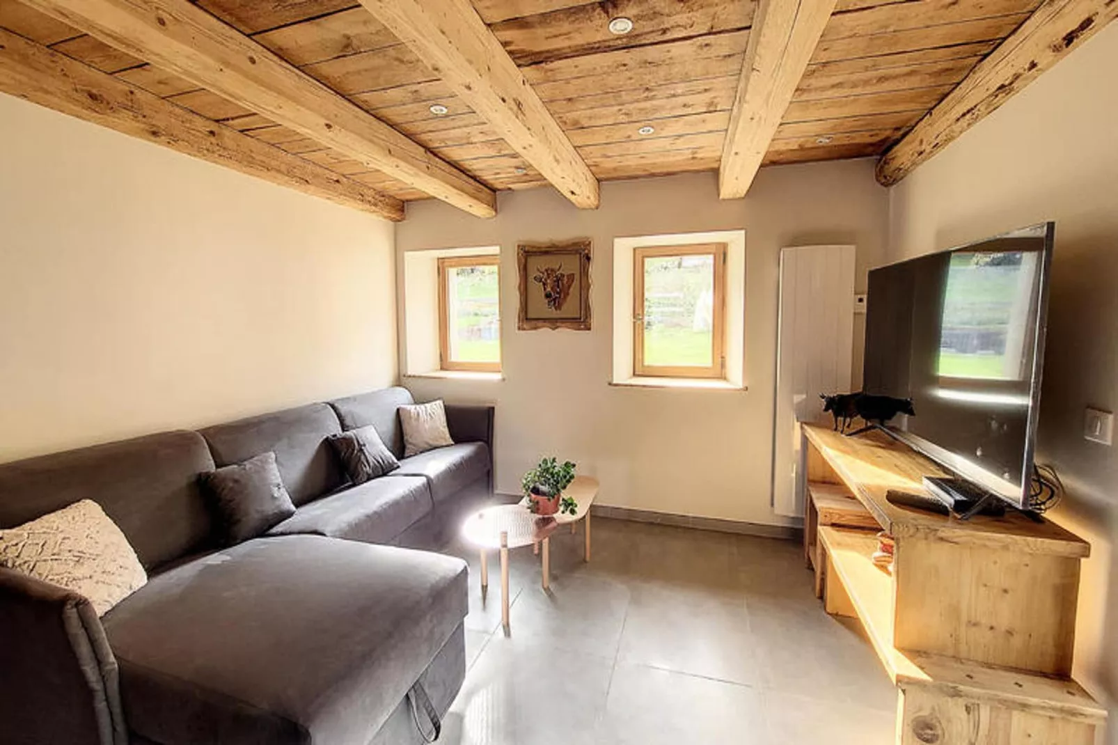 Appartements à Saint Jean d'Aulps-Wohnzimmer