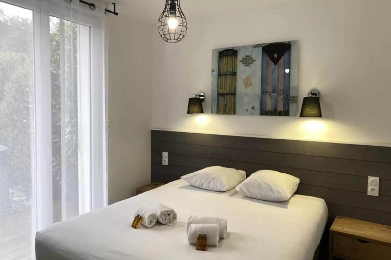 Villa Cor&eacute;e - Domaine Le Sherwood-Extérieur été