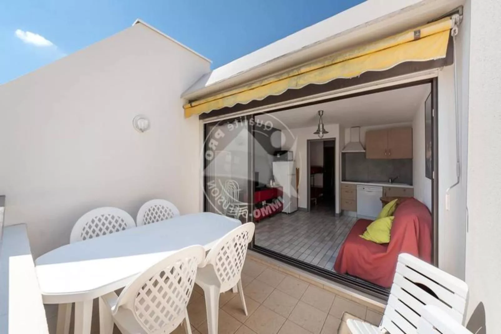 Résidence Les Jardins De La Baronnies-Terrasse/Balkon