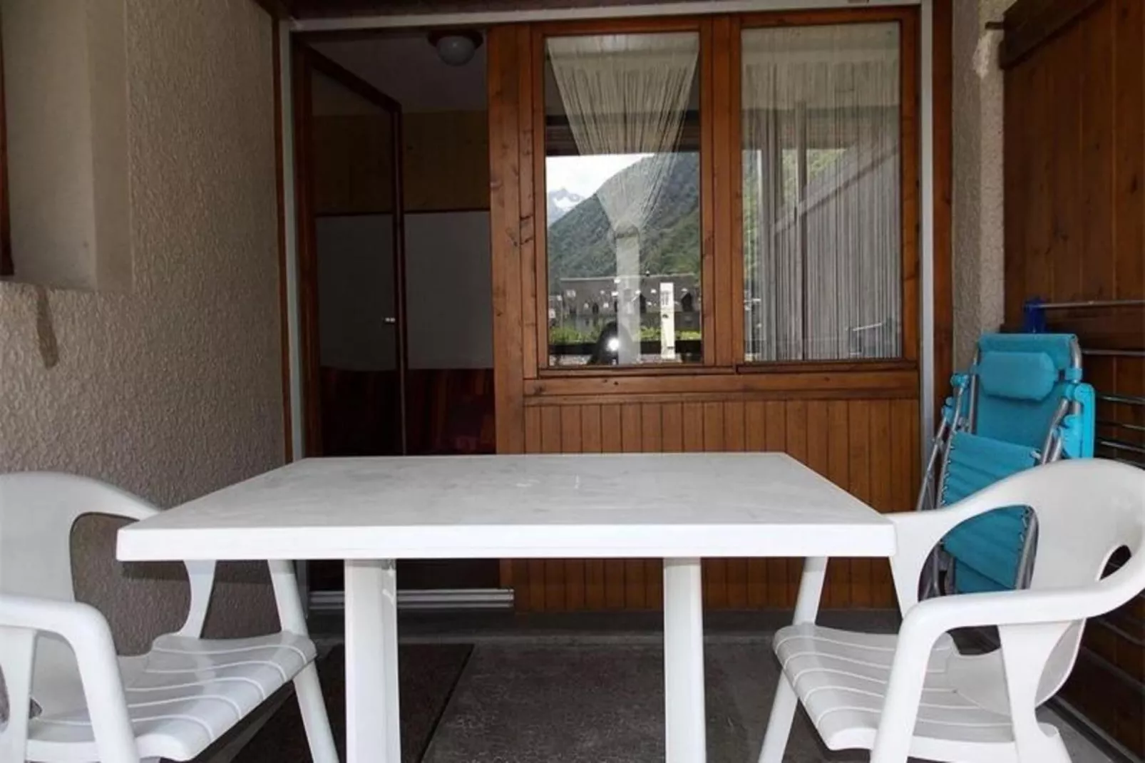 Résidence Sentein-Terrasse/Balkon