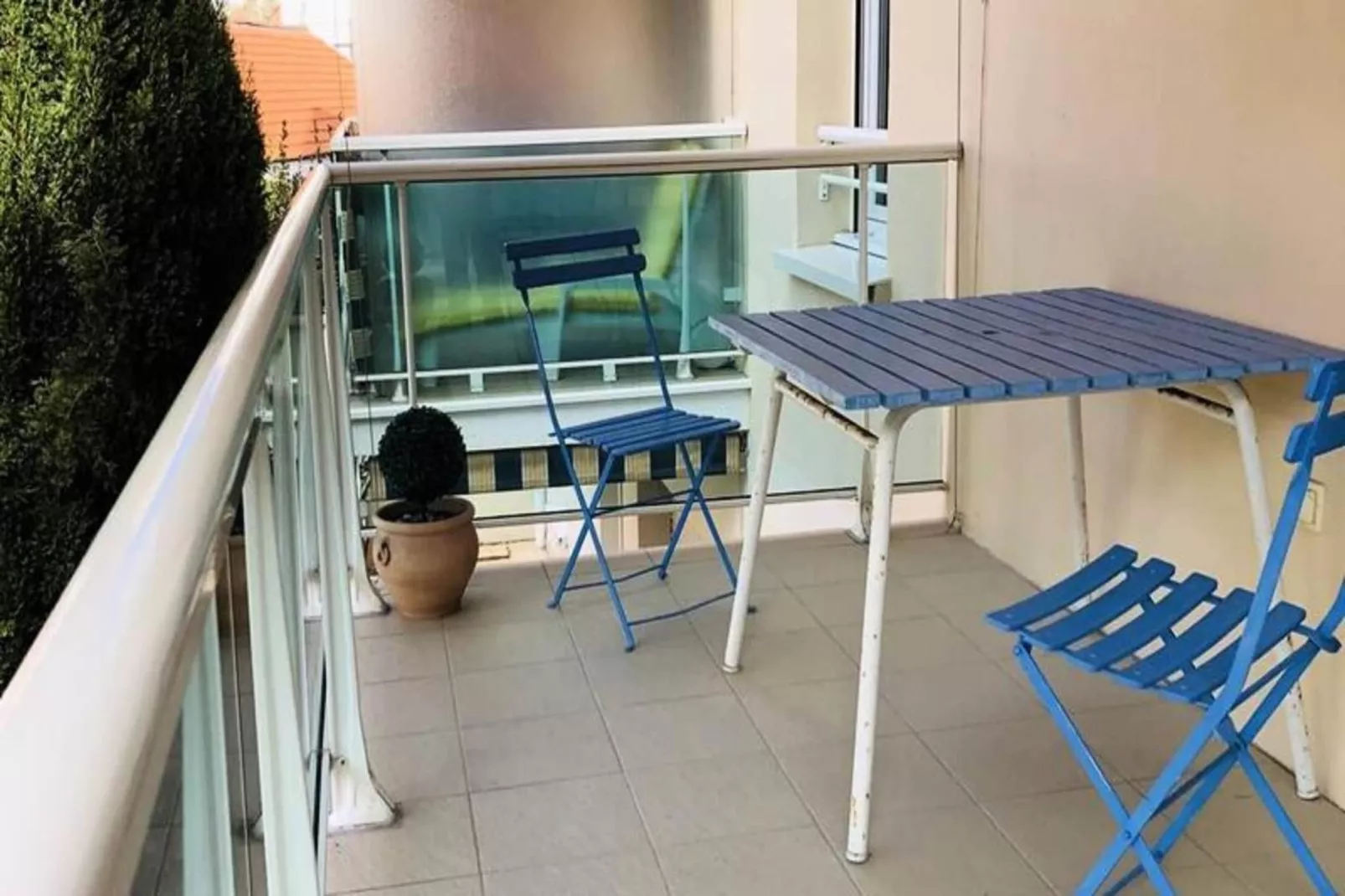 Résidence L'orangeraie-Terrasse / balcon