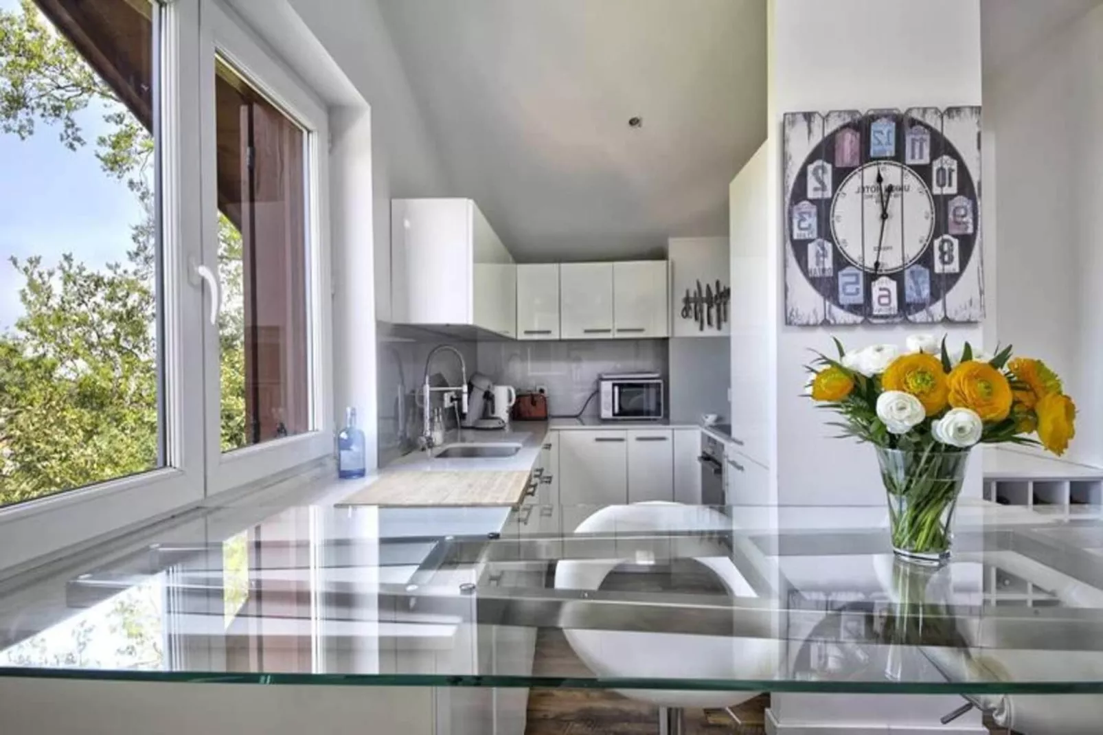 Résidence Villa "haïttzak-Wohnzimmer