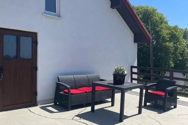 Holiday spacious modern flat in Dabrowa-Balcon-terrasse