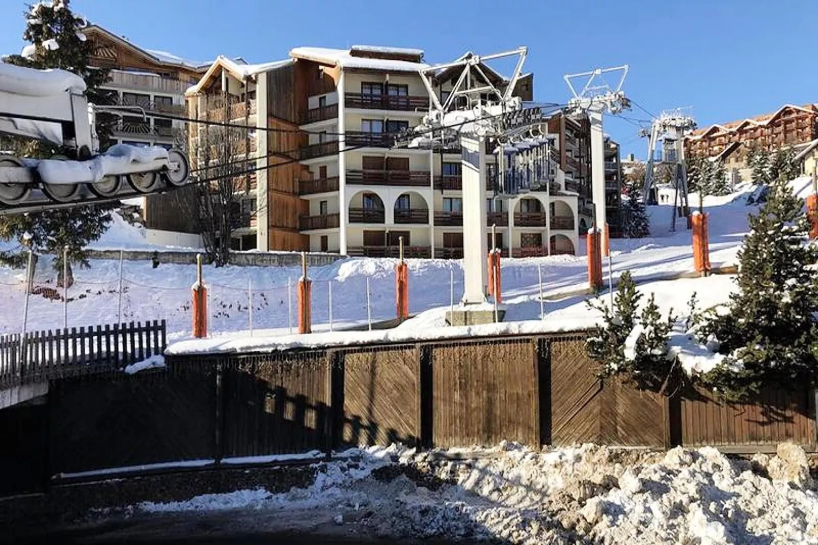 Résidence Maison De L'alpe-Vue d'hiver