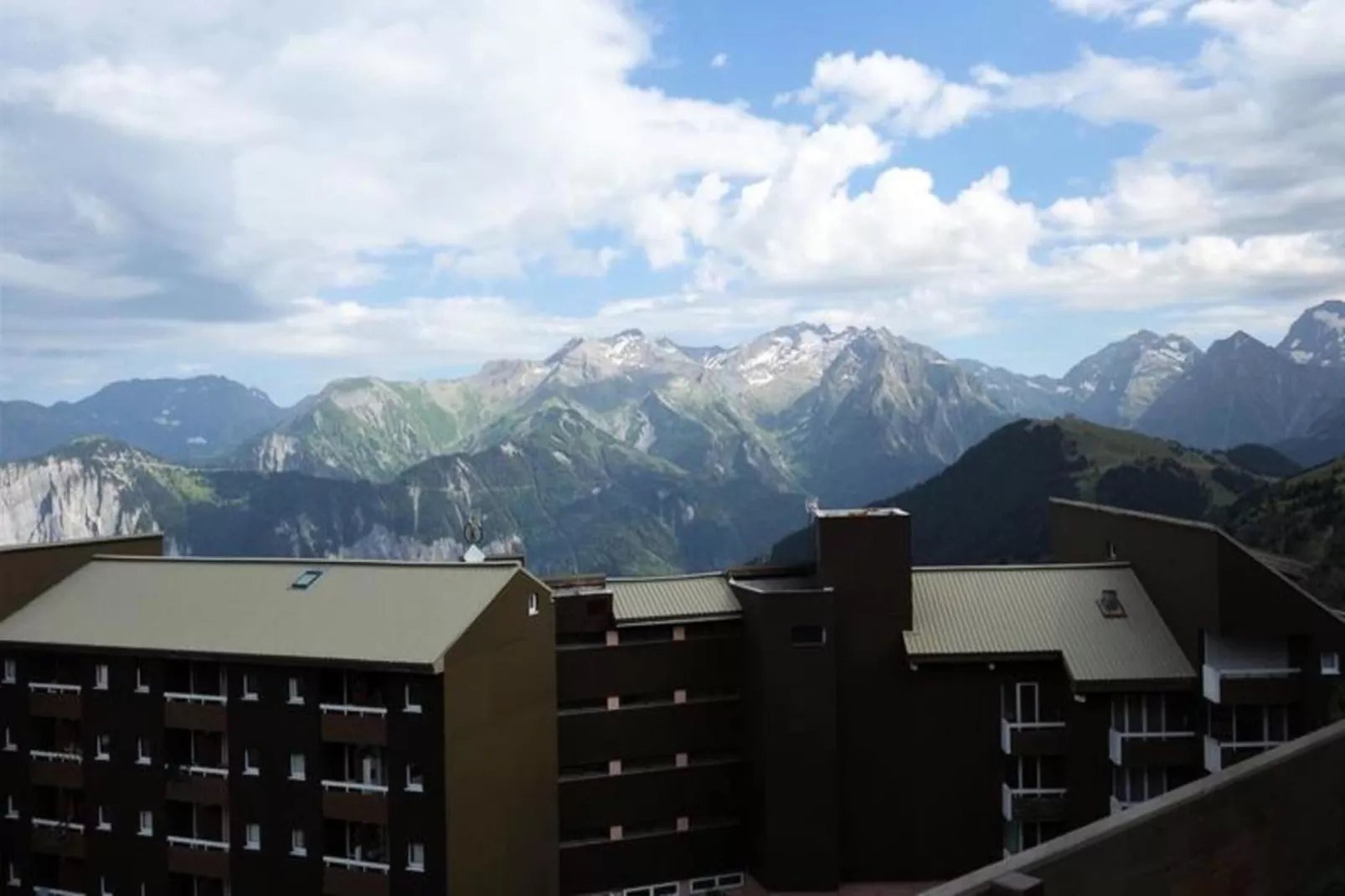 Résidence Soleil D'huez-Außenbereich Sommer