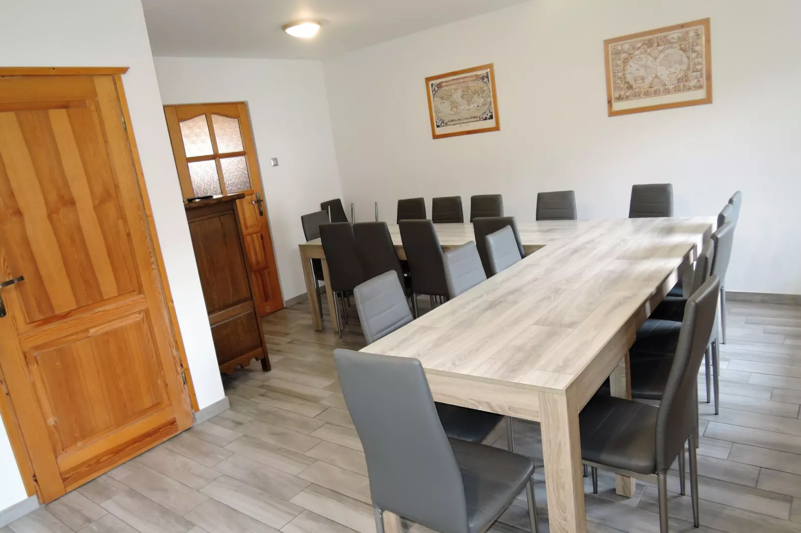 Lovely holiday home in Pobierowo for 20 persons-Dining room