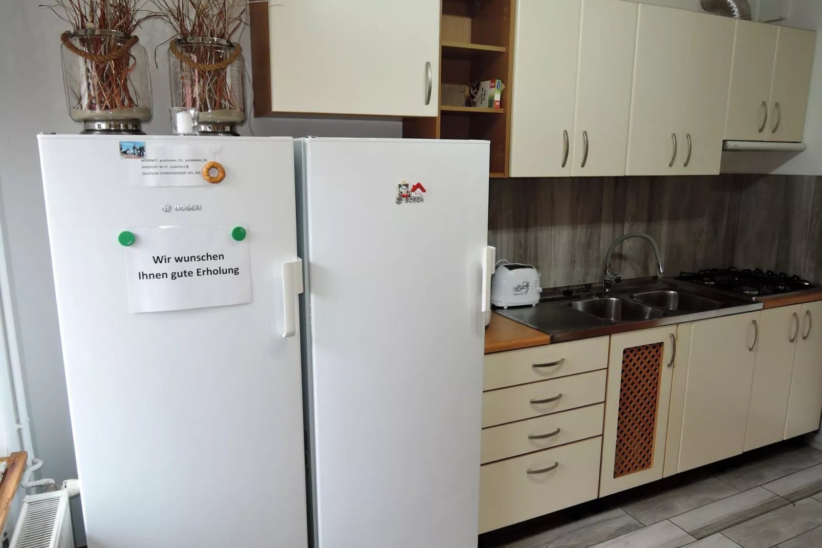 Lovely holiday home in Pobierowo for 20 persons-Kitchen
