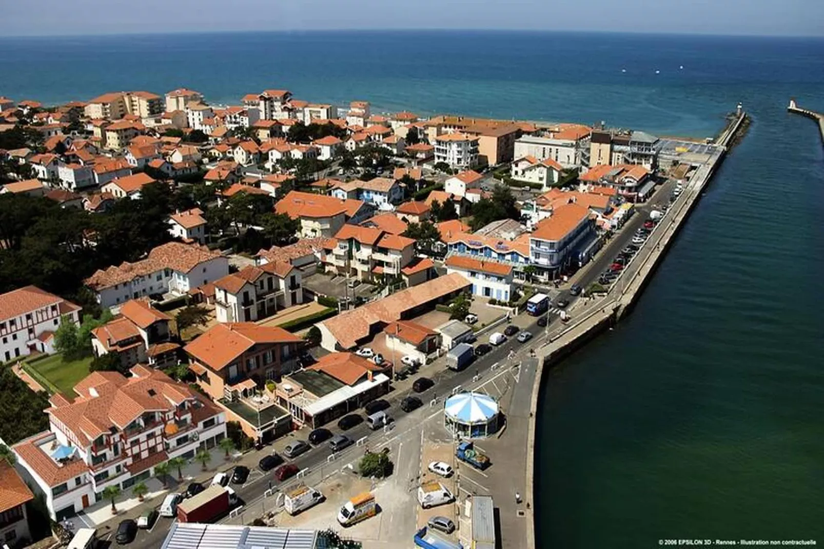 Résidence Cap Sud-Areas within 1km in summer
