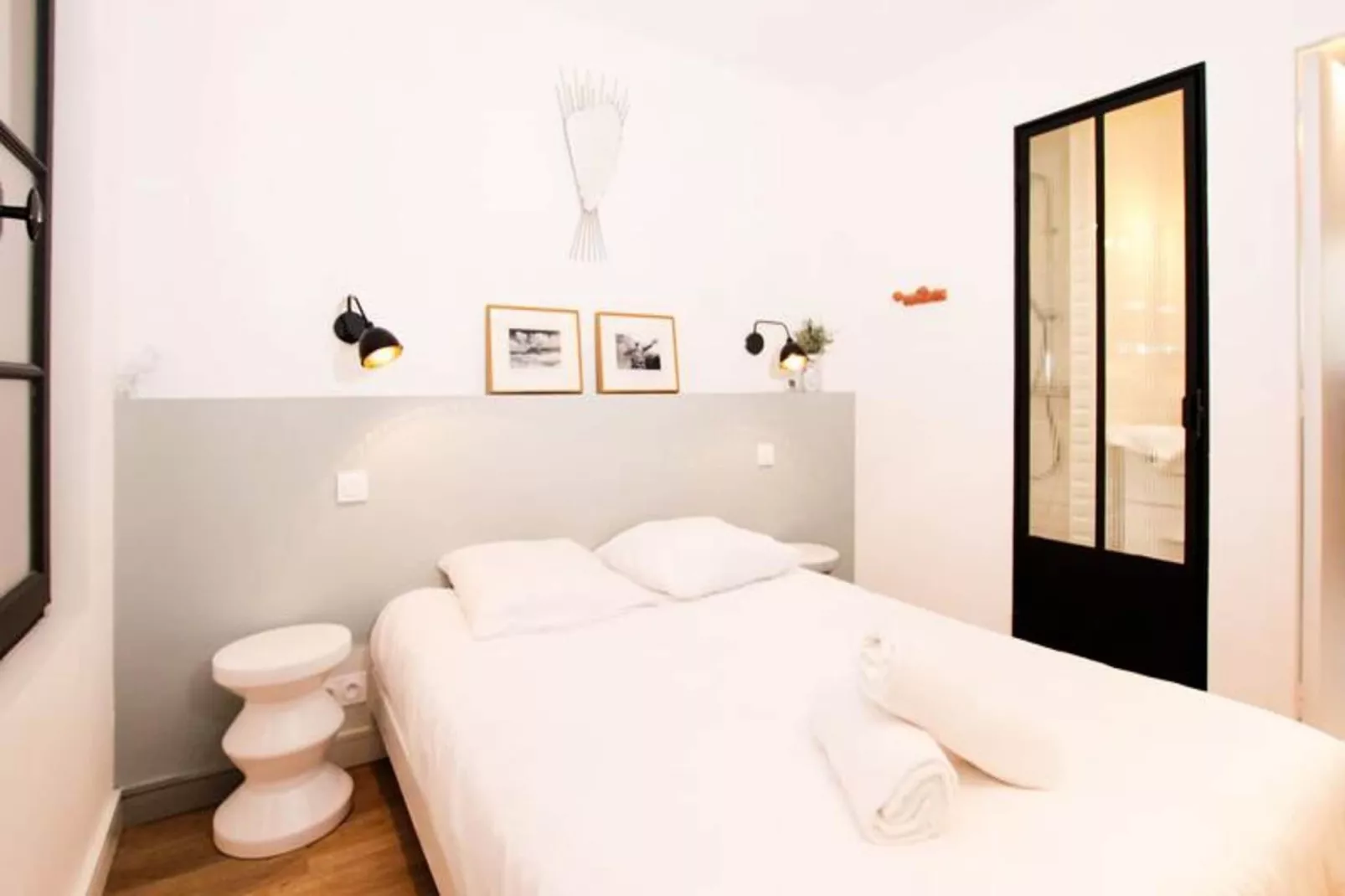 Superbe Maison Au Coeur De La Ville &agrave; Deux Pas De La C&ocirc;te Des Basques-Schlafzimmer