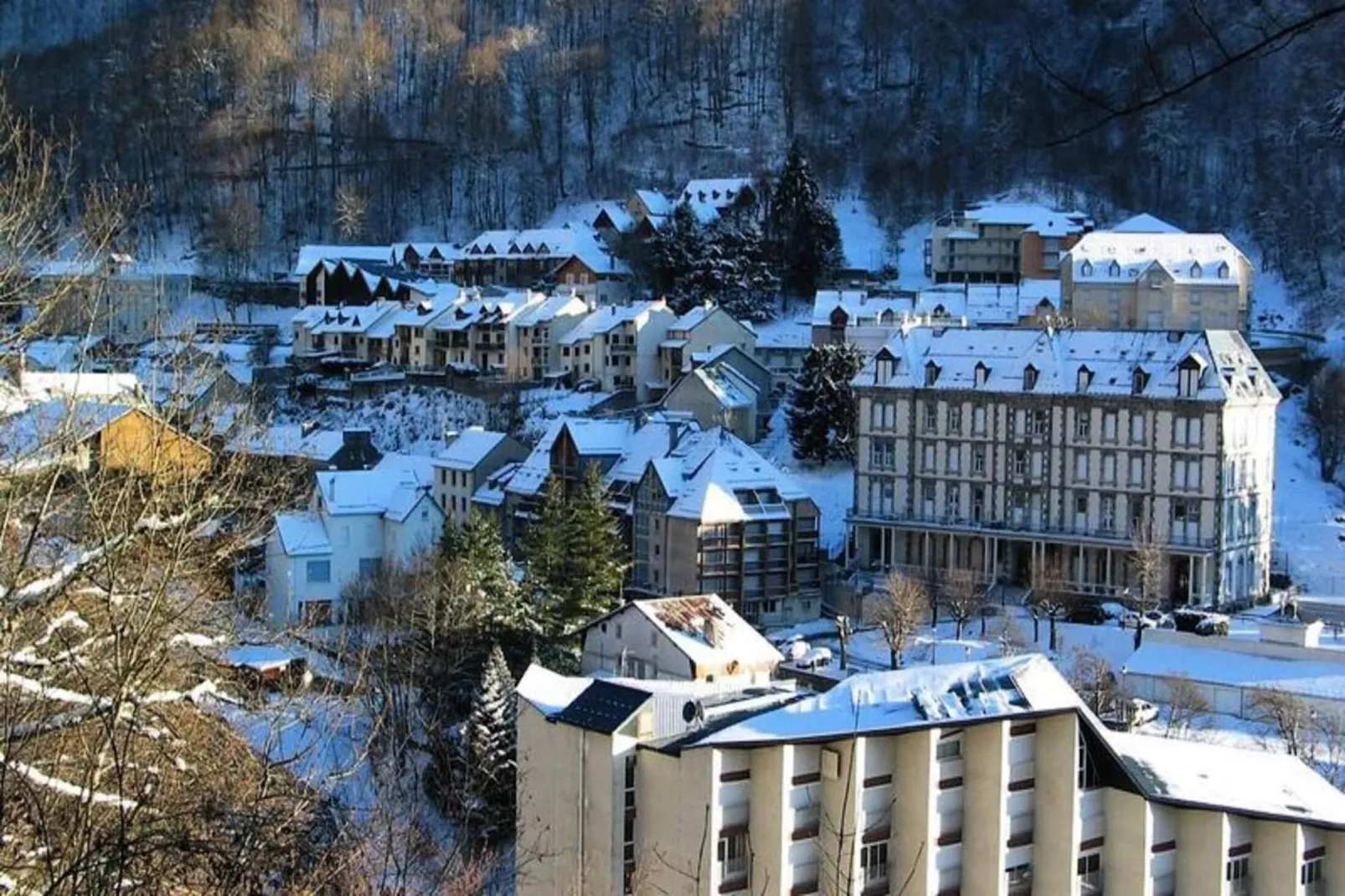 Résidence Casino-Gebiet Winter 1 km