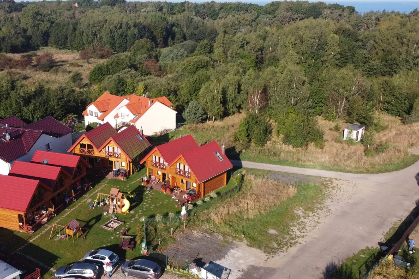 Semi-detached house, Niechorze-72 qm, 6 Pers.-Exterior summer