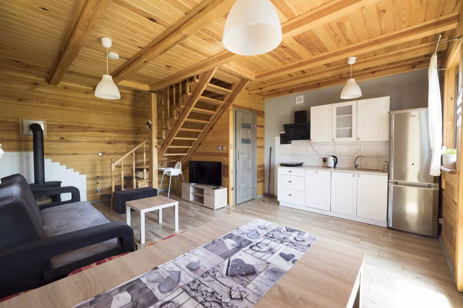 Semi-detached house, Niechorze-72 qm, 6 Pers.-Kitchen