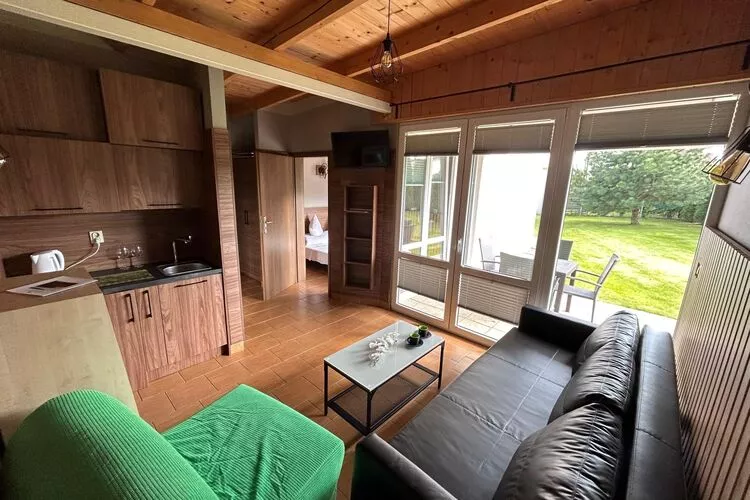 Domki wakacyjne z basenem Sianożąty-Living room
