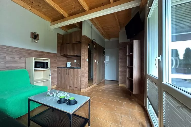 Domki wakacyjne z basenem Sianożąty-Living room