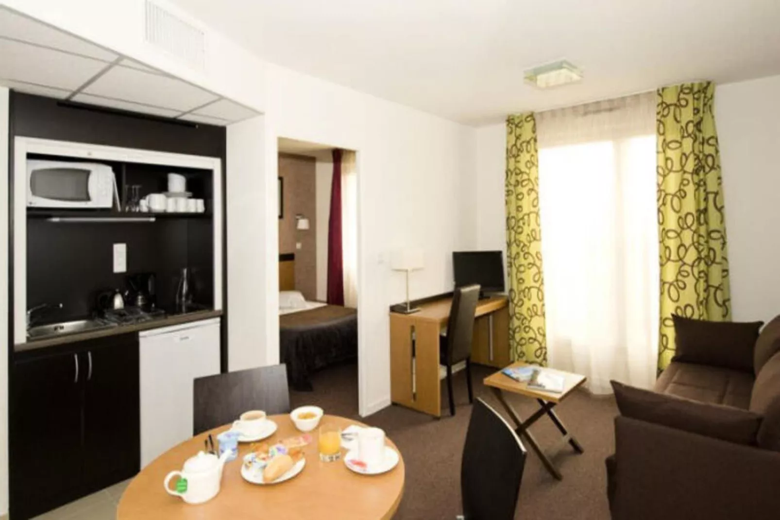 Appart'hôtel Odalys City Bioparc-Living room