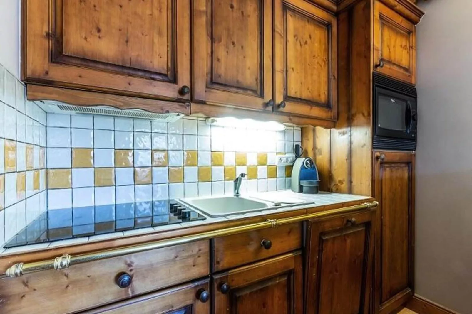 Résidence Les Hauts Bois-Küche