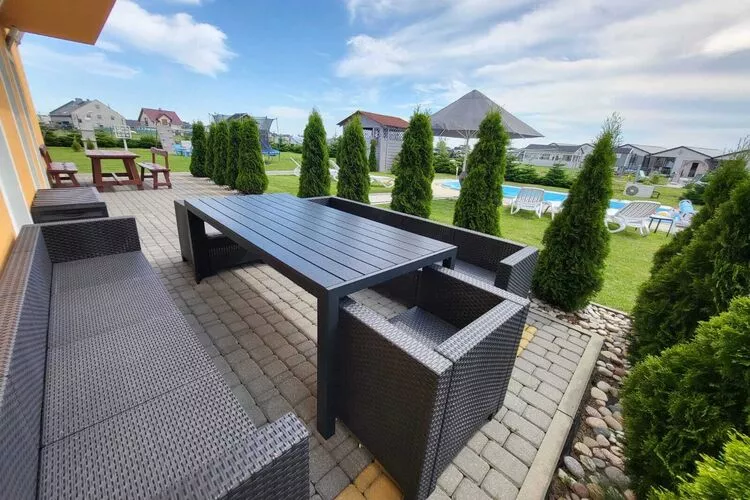 Apartament na parterze 150 m2 Gąski-Terrace balcony