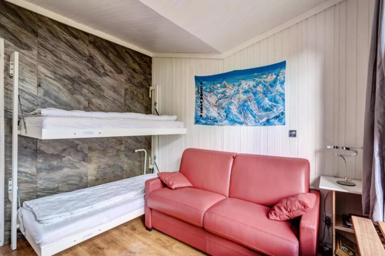 Appartement à Tignes avec accès direct aux pistes-Salon