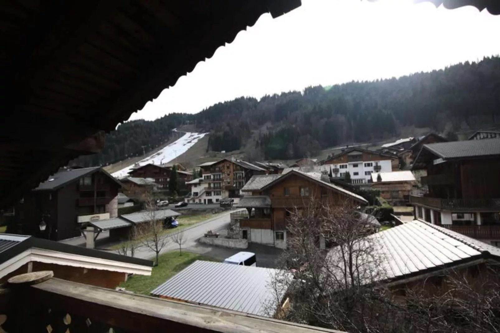 Chalet Les Triolets-Vue d'hiver