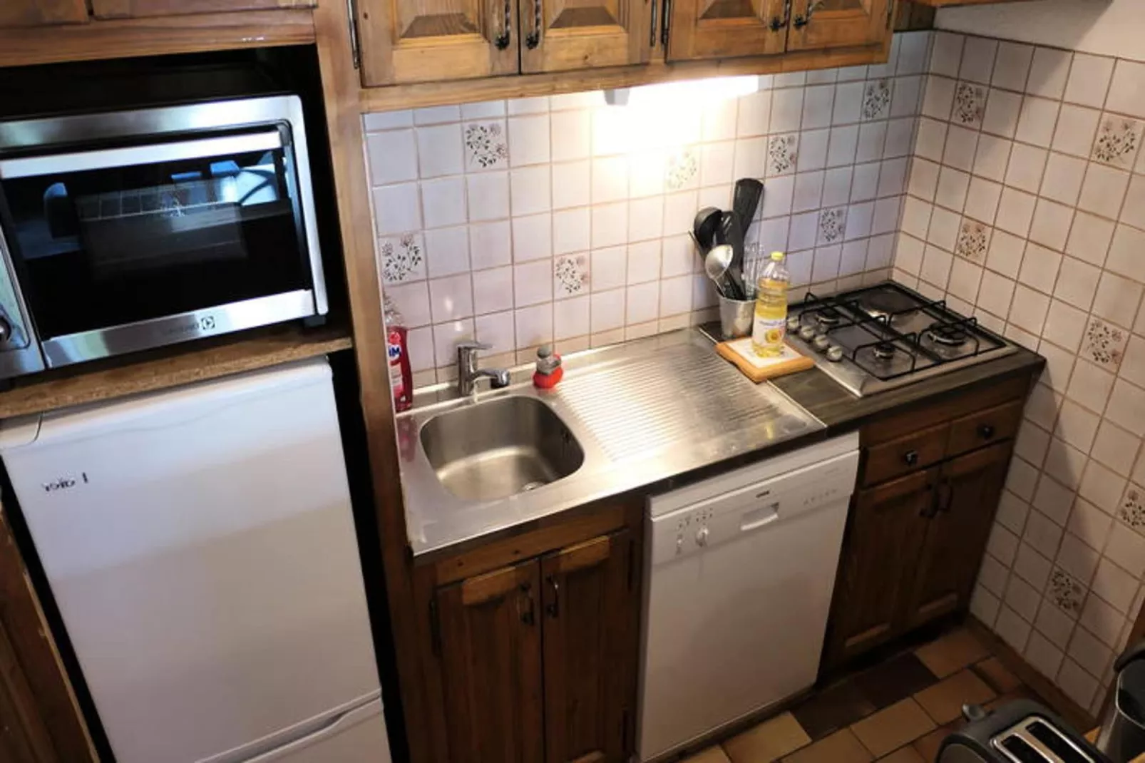 Résidence La Gelinotte-Küche