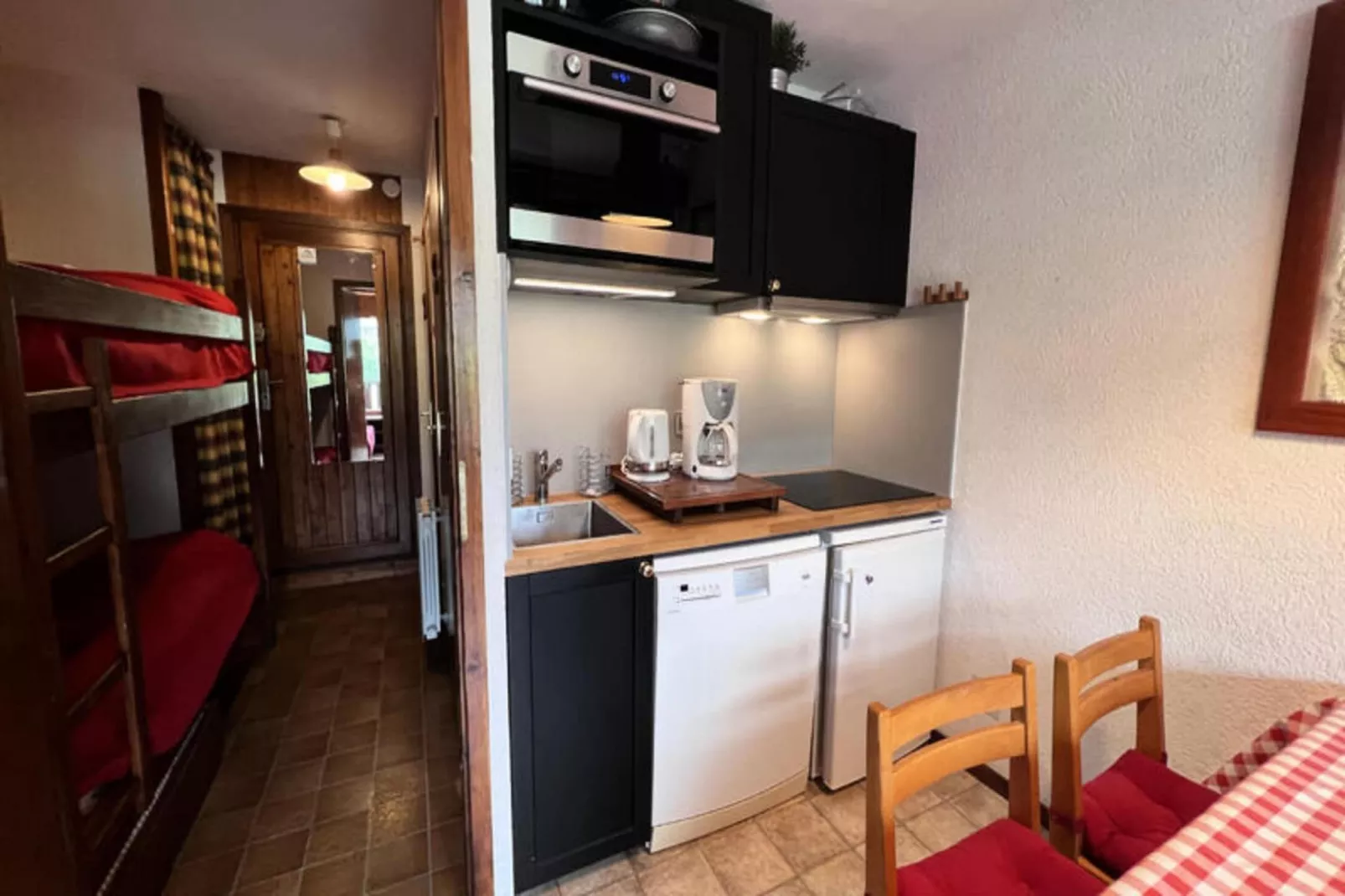 Studio à La Clusaz-Küche