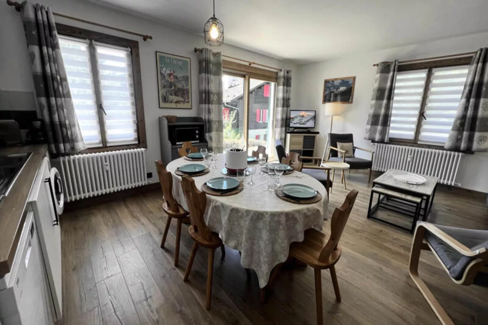 Appartements à La Clusaz-Dining room