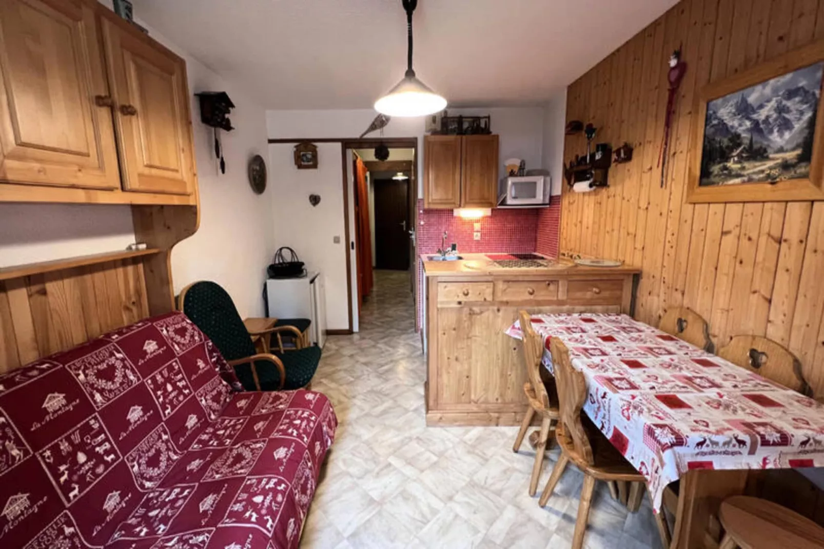 Studio à La Clusaz-Dining room