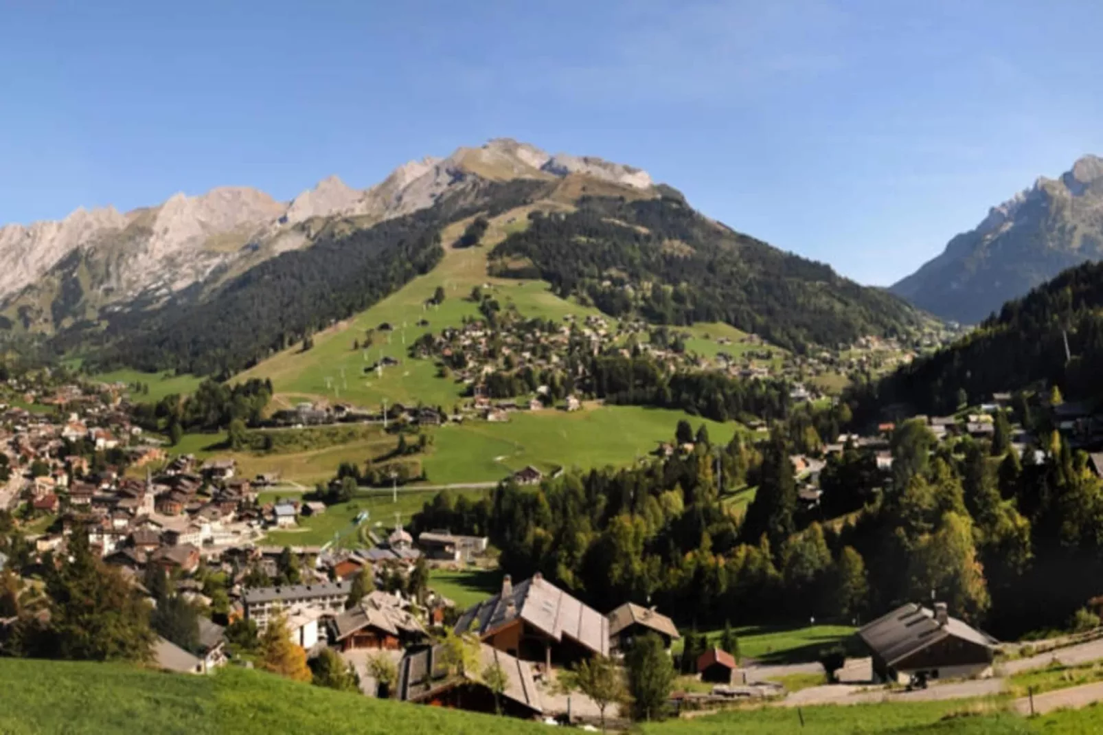 Appartements à La Clusaz-Vue d'été