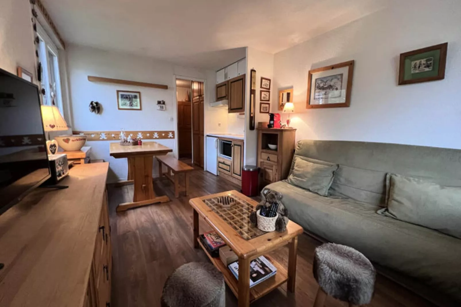 Appartements à La Clusaz-Exterior in summer