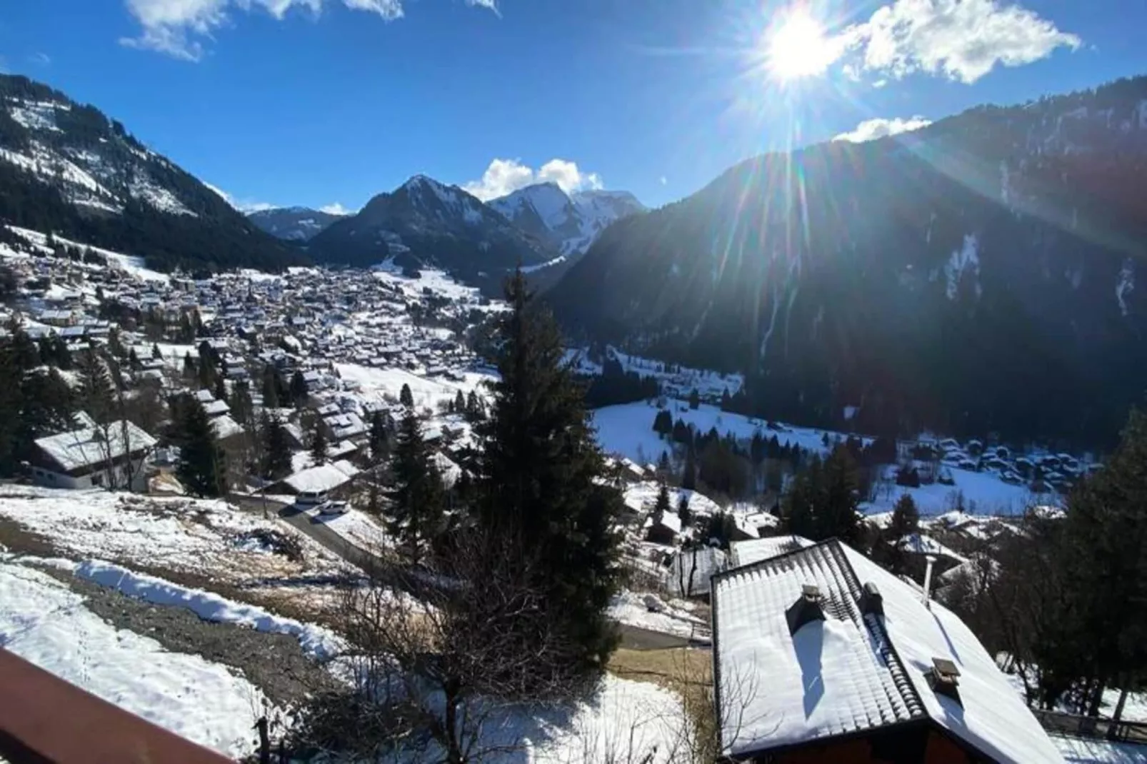 Chalets De Barbessine-View in summer