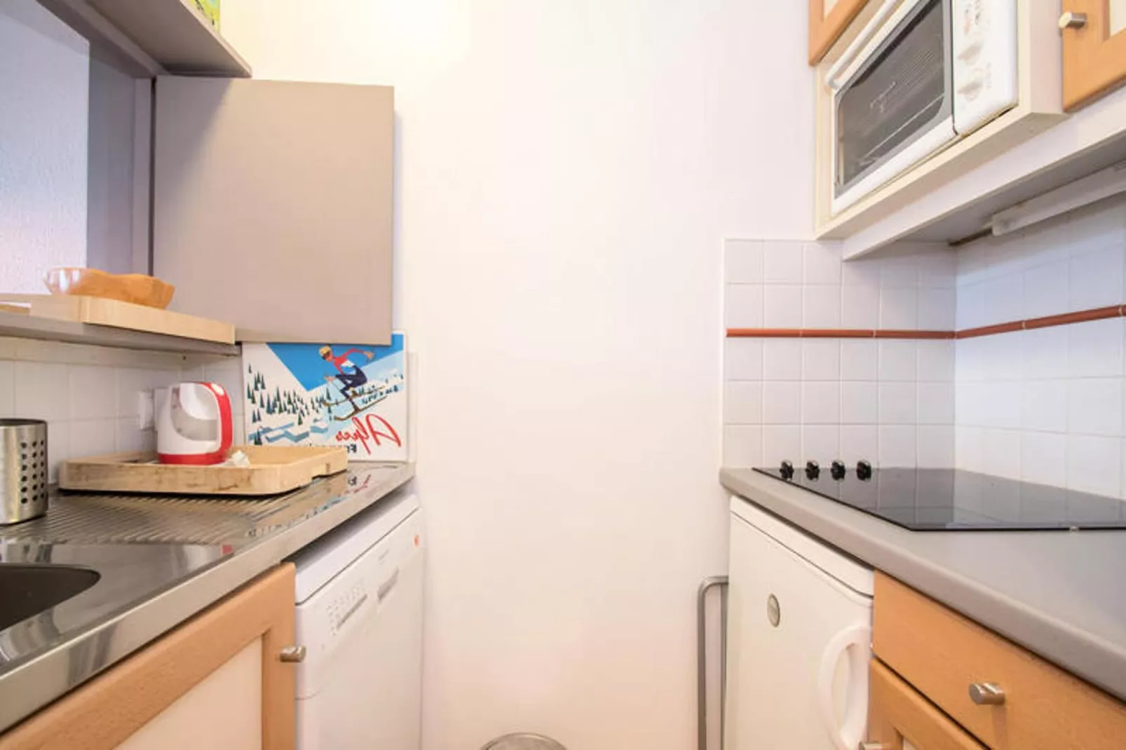 Résidence Chamois Blanc-Küche