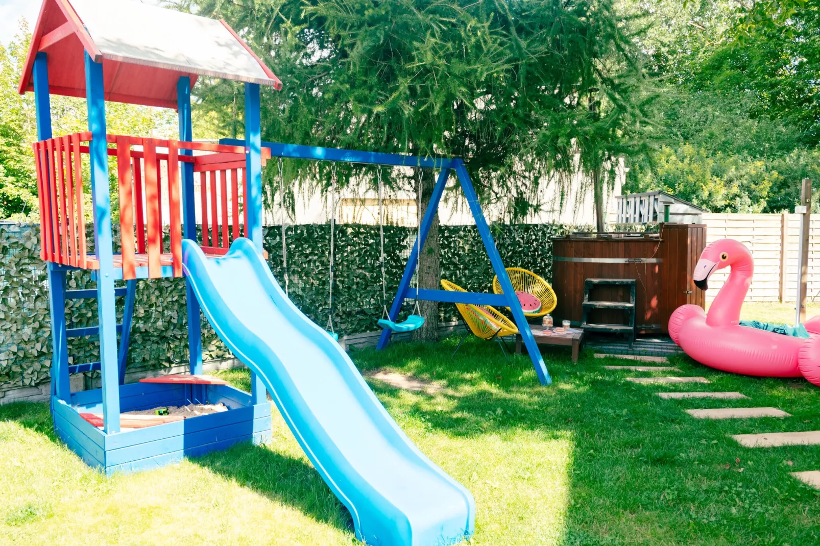 Holiday home Czestkowo 120 qm-Jardin d'été
