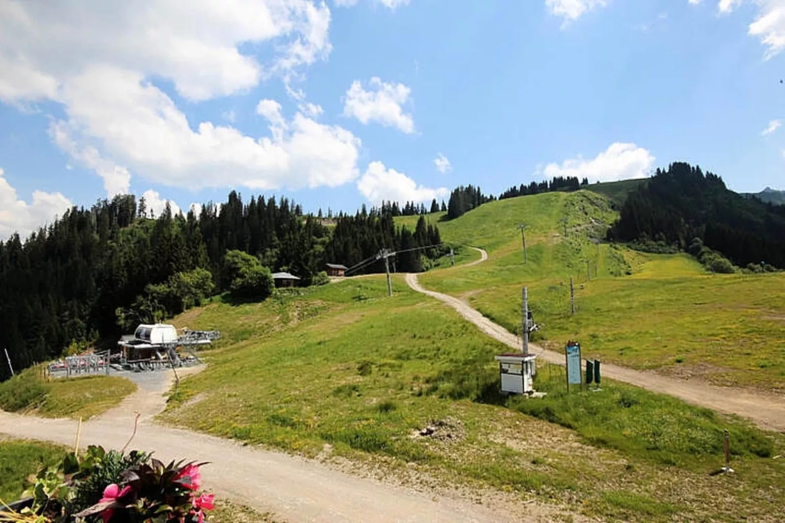 Studio à Saint Jean d'Aulps-View in summer
