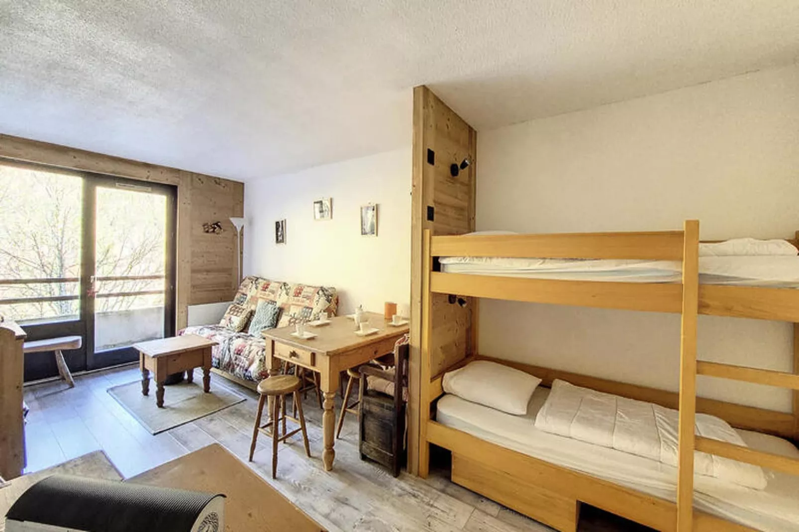 Appartements à Saint Jean d'Aulps-Schlafzimmer