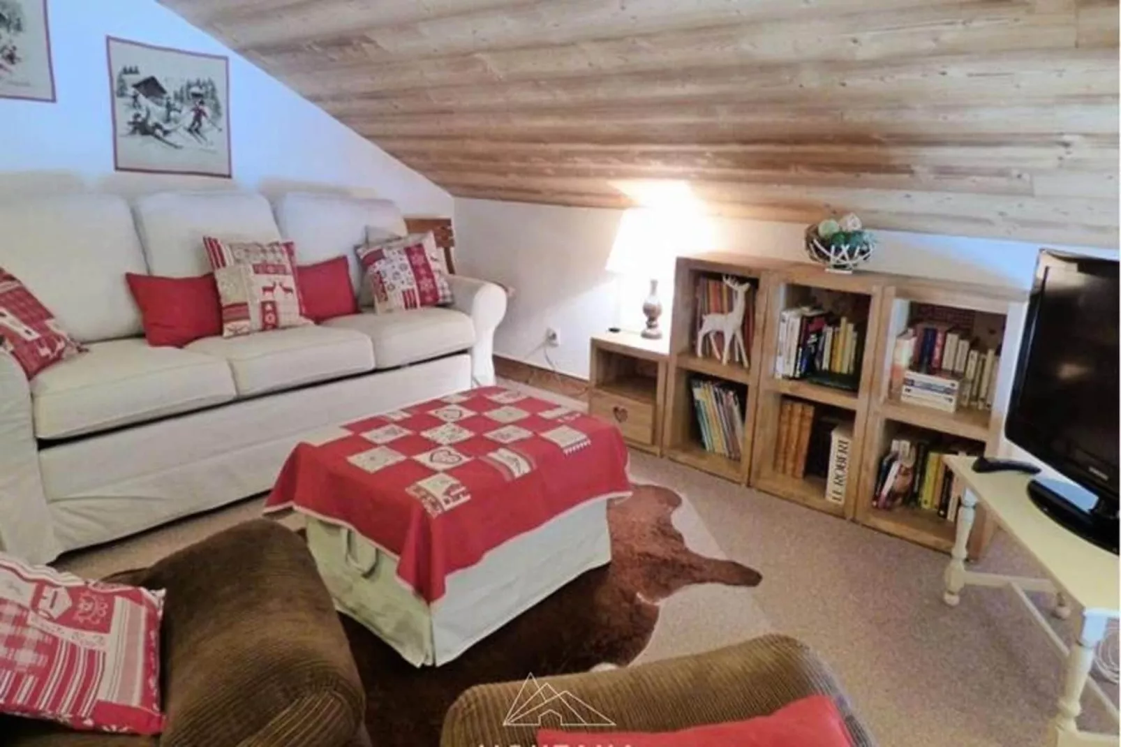 Résidence Les Ecrins-Wohnzimmer