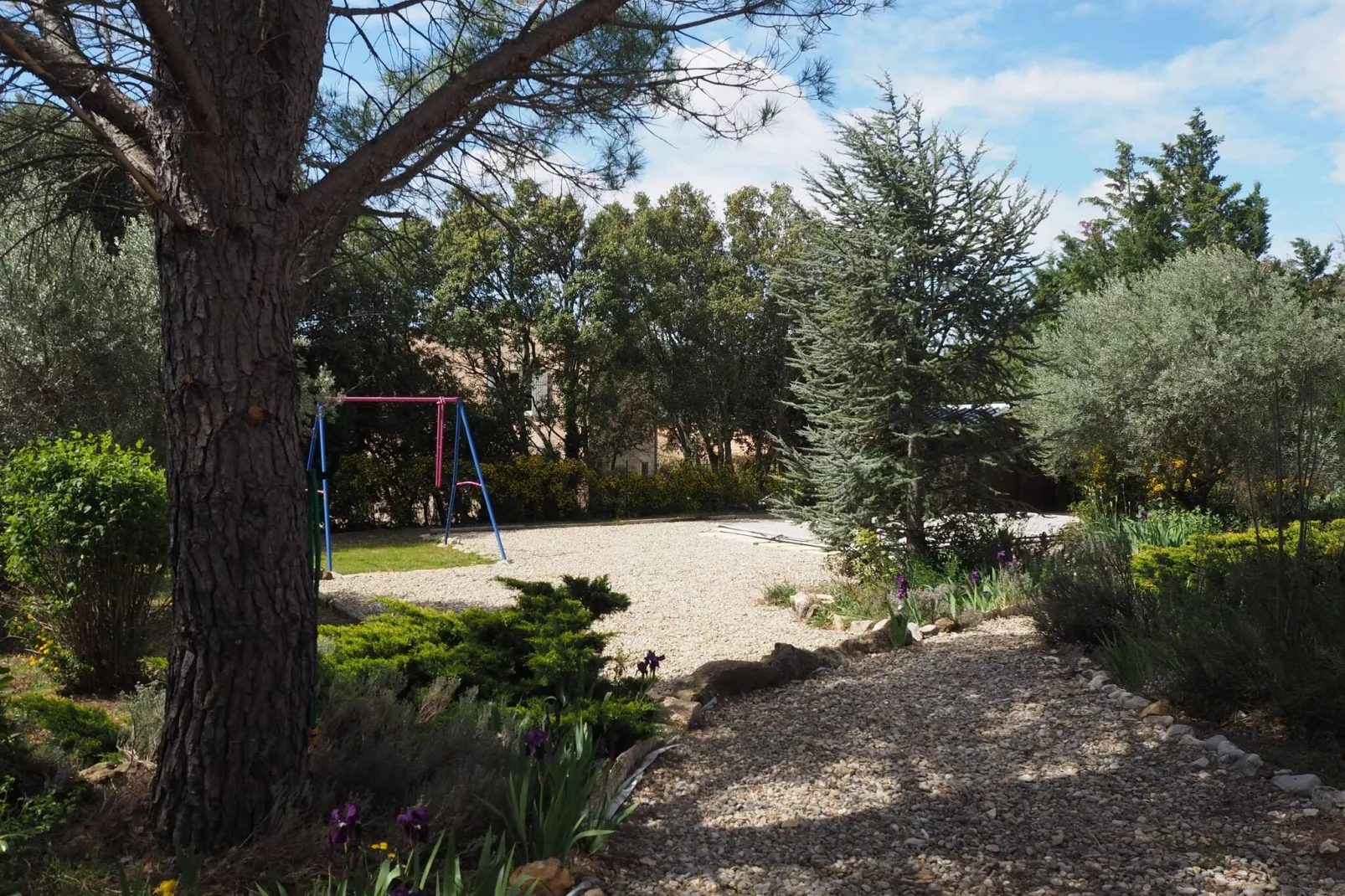Ferienhaus in Bédoin-Jardins en été