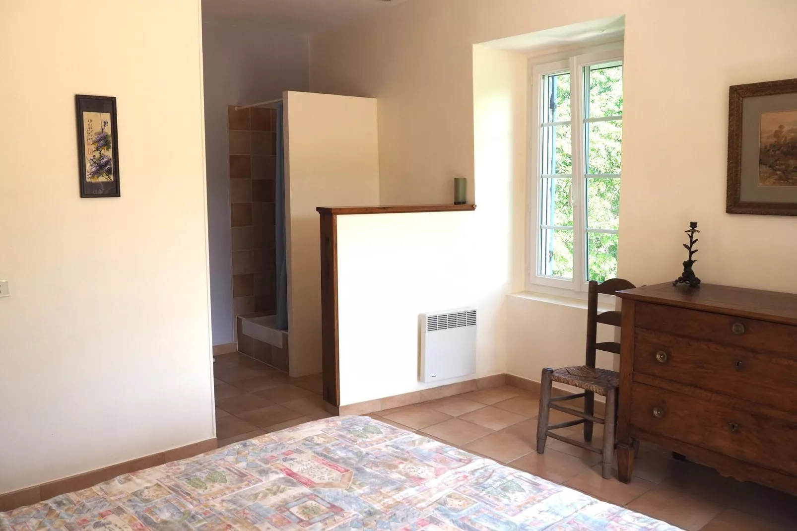 Doppelhaushälfte in Lussan / Le Lilas-Schlafzimmer