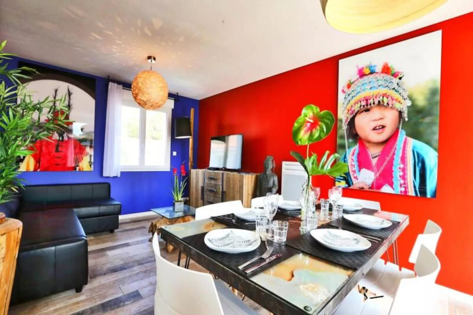 Villa Cor&eacute;e - Domaine Le Sherwood-Extérieur été